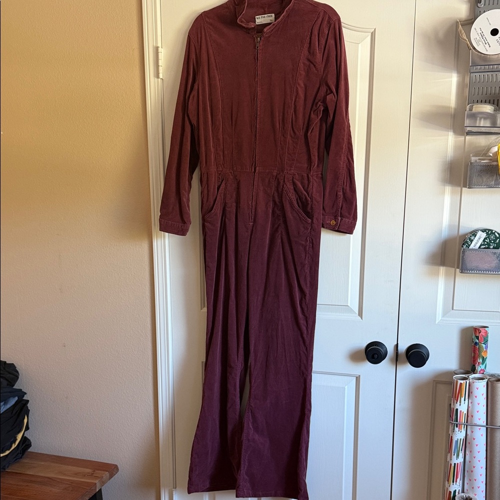 We The Free Maroon Romper